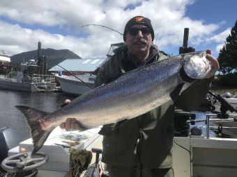 Spring Chinook Salmon Ucluelet 2017