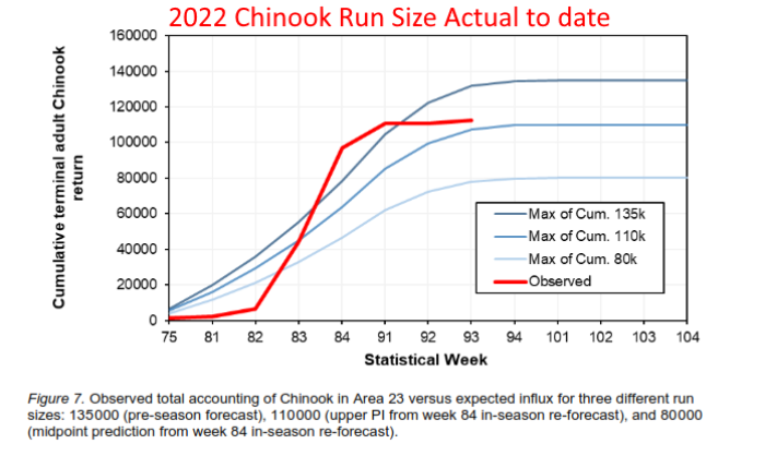 2022 Chinook Run Size Predictions