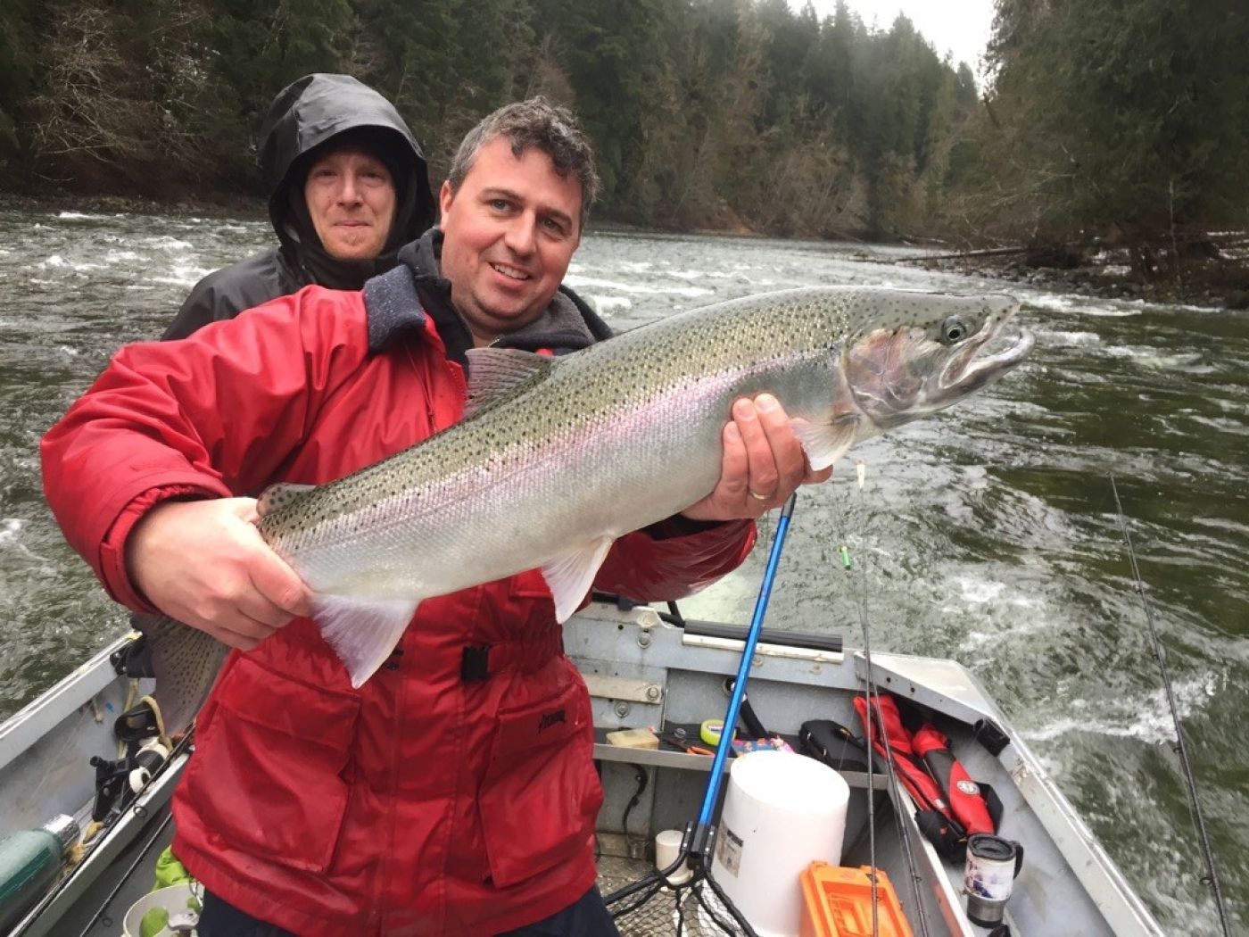 Vancouver Island BC Fishing Lodge - Stamp River Winter Steelhead Report Jan  1 2017 - Murphy Sport Fishing